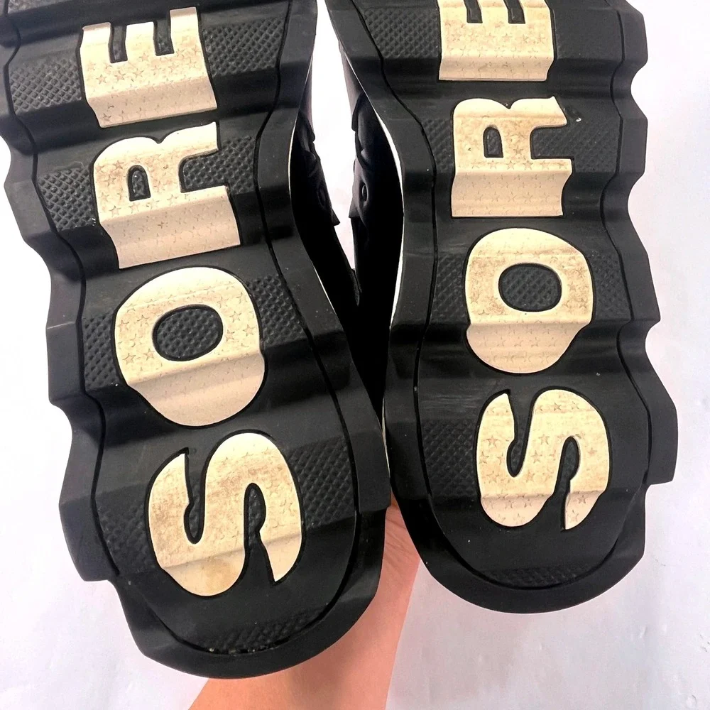 SOREL Kinetic Speed Trainers Womens 8.5 Black‎ Fashion Athletic Shoes Sneakers